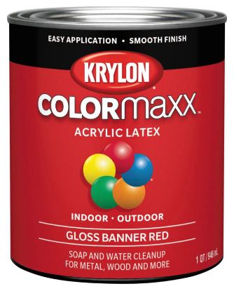 Picture of Enamel-paint Banner-red Indoor-&-outdoor