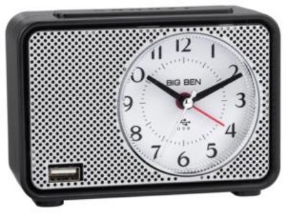 Picture of Alarm Clock Analog Electric Aaa-battery Charging-port