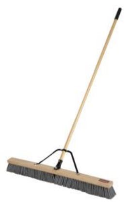 Picture of Broom Push Rough Gray-brn 36in
