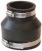Picture of Schedule-40 Rubber-fitting Coupling Flexible Steel/pvc/cast-iron 3" X 2"