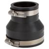 Picture of Schedule-40 Rubber-fitting Coupling Flexible Steel/pvc/cast-iron 3" X 2"