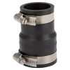 Picture of Schedule-40 Rubber-fitting Coupling Flexible Steel/pvc/cast-iron 1-1/2" X 1-1/4"