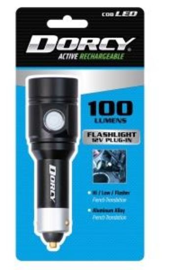 Picture of Automobile Flashlight Rechargeable 12-volts 100-lumens
