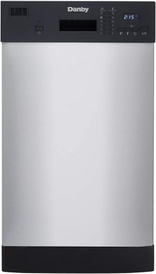 Picture of 18" Built In Dishwasher, Stainless Steel, Energy-Star Rated With Low Water Consumption