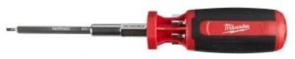 Picture of Screwdriver Multi-bit 1/4"-hex-drive 9-bits