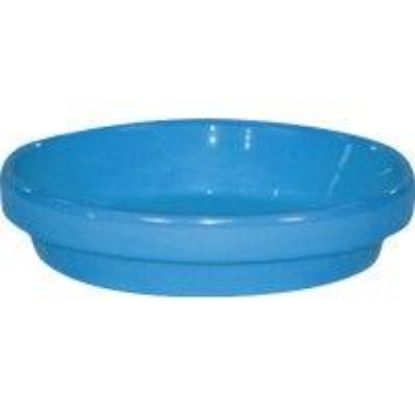 Picture of Plant-Saucer Clay Robin's Egg Blue 8"