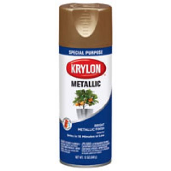 Picture of Enamel-Paint Spray-Paint Metallic Brass