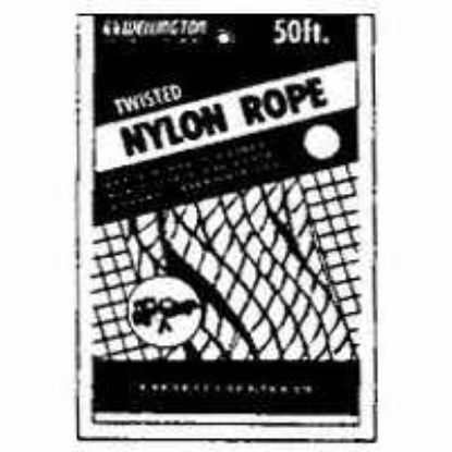 Picture of 3/16" White Nylon-Rope