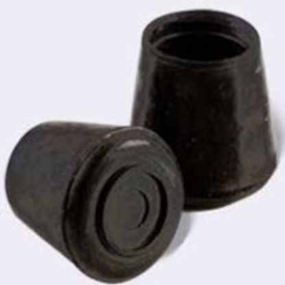 Picture of 1" RUBBER TIP BLACK