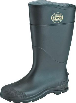 Picture of PVC-Boots Rubber-Boots Black Size-10