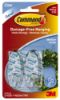 Picture of Adhesive-Mount Hooks Clear with Clear Strips