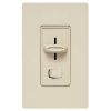 Picture of CL Lighting-Dimmer Slide-Type w/ Switch Single-Pole or 3-way IVORY