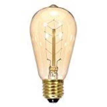 Picture of Satco Vintage Style 40 St19/cl/96/120v
