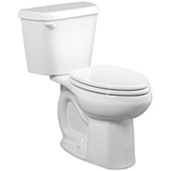 Picture of Complete Toilet 16-1/2 In H Rim Vitreous-china White