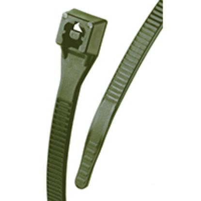 Picture of Recycled Cable-Tie 6/6 Nylon Dark Green