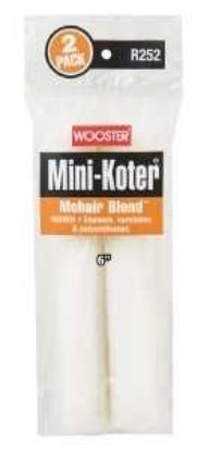 Picture of Mini-roller Mohair Semi-smooth Woven 6" Pack-2