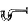 Picture of P-Trap Tubular-brass Adjustable Less-clean-out Chrome-plate 1-1/2"