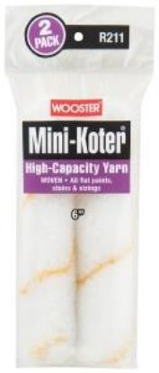 Picture of Mini-roller Woven High-capacity Flat-paints 6" Pack-2