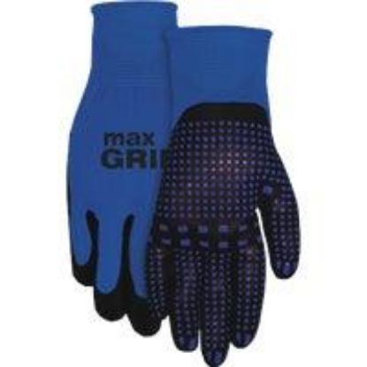 Picture of Max Grip Glove Features A Comfortable Spandex Liner Dipped In Foam Nitrile With Added Nitrile Dots O...