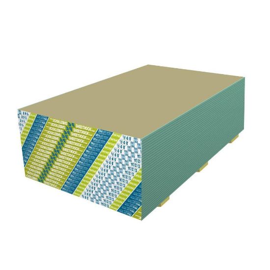 Picture of Gypsum-Board 1/2" x 4' Moisture-Resistant
