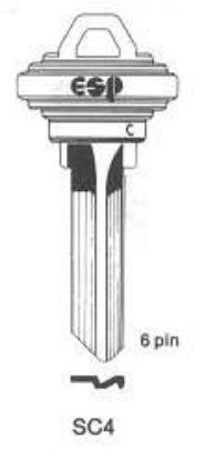 Picture of Sc19 - Cut-Key