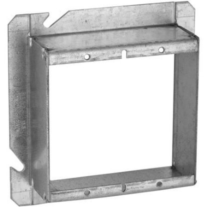 Picture of Square Steel Electrical-Box-Cover 4-11/16" 1-1/2" Rise