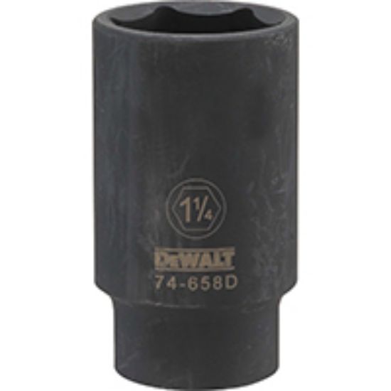 Picture of Socket-Wrench Impact-rated 6-point Black-oxide-finish 1-1/4"