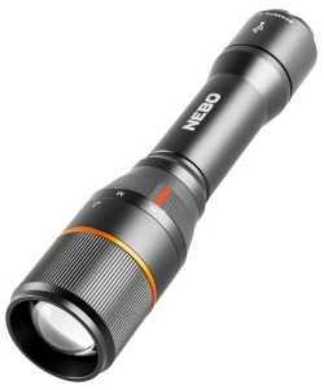 Picture of Flashlight, Led Lamp, Rechargeable Black 1500 Lumens