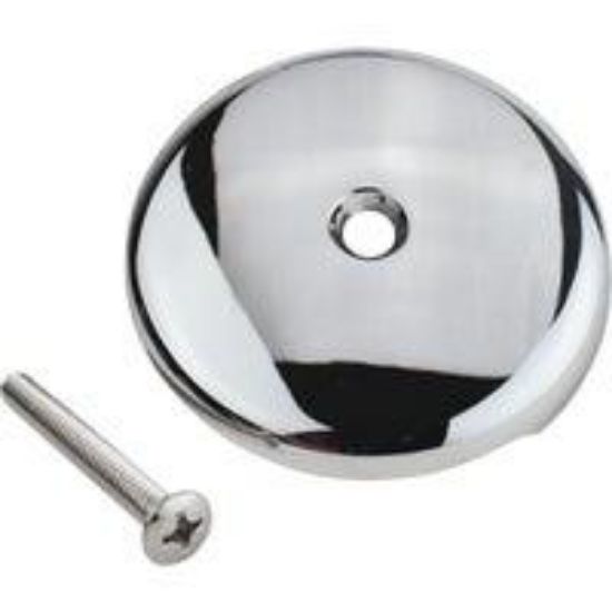 Picture of 1-hole Overflow Face-plate Chrome-plated