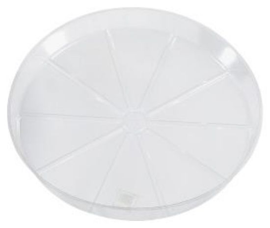 Picture of Planter-Saucer Plastic Clear 8"