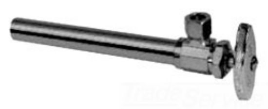 Picture of 1/2 Sweat X3/8 CMP 5" Extention Angle-Stop-Valve