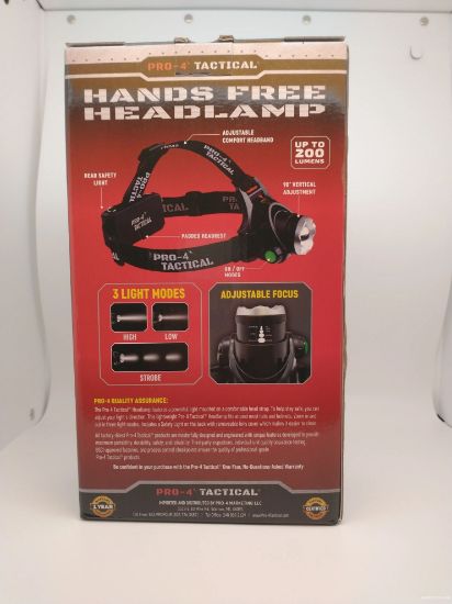 Picture of Headlamp Led 200-lumens Aaa-batteries