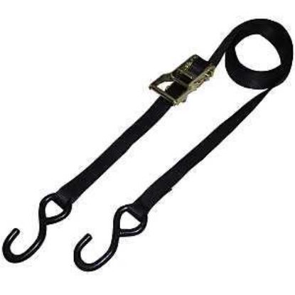 Picture of Tie-Down Ratchet S-hook 3500-break 1000-wll Polyester 1" X 16'