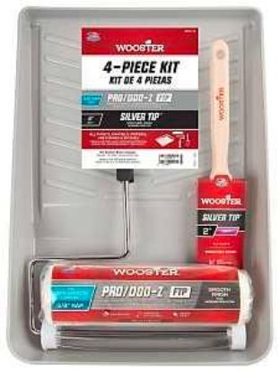 Picture of Wooster R915-9 Roller Kit, Semi-smooth Surface, Polypropylene, 4-piece