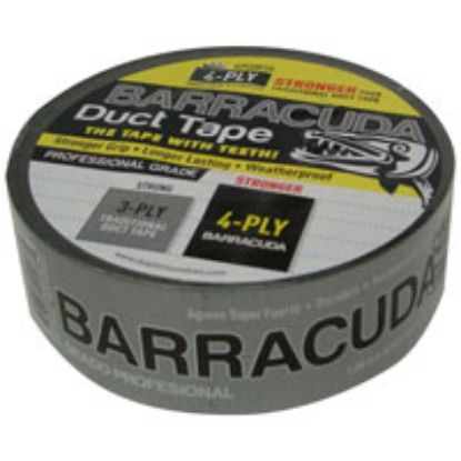 Picture of Duct-Tape 4-ply Black-silver