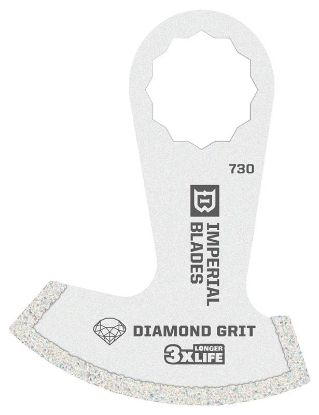 Picture of Oscillating-tool Grout-blade Diamond-grit Boot-shape 2.5"