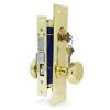Picture of Mortise-lockset Entry Screw-on Knob Brass-finish Us3 2-1/2"-backset