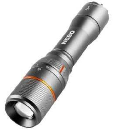 Picture of Flashlight, Led Lamp, Rechargeable Black 1000 Lumens
