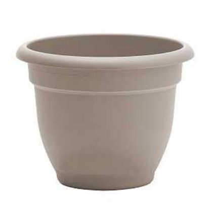 Picture of Planter, Ariana 17.6 In W, 17.6 In D, Round, Plastic, Pebble Stone