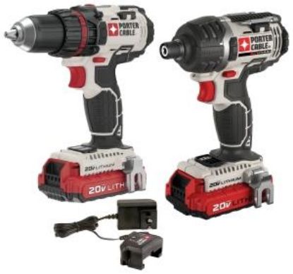 Picture of Drill Driver Kit 20-volt Lithium-ion 2-batteries 1-charger