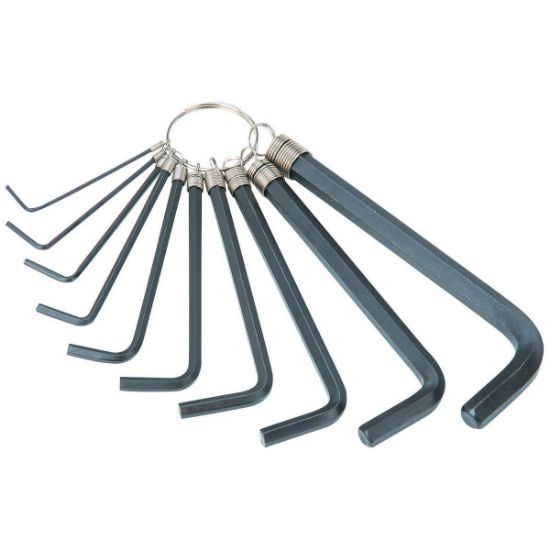 Picture of Sae Hex-key Set 10-pieces