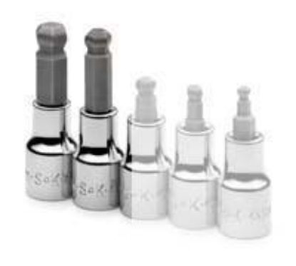 Picture of Socket Chrome Ball Hex 3MM