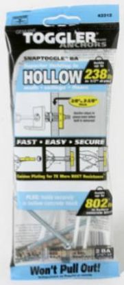 Picture of Bag Toggle-bolt & 3/16"-24 X 2-1/2" Combination Head Bolts