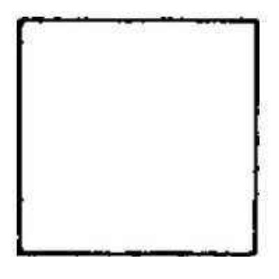 Picture of Square Pine Molding 3/4" x 3/4"