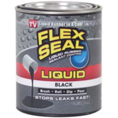 Picture of Liquid Rubber Sealant 16 Oz Can 128 Deg F Liquid Slight 20 Sq-ft Black 2