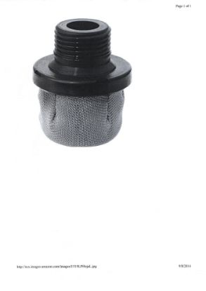 Picture of Airless Paint-sprayer Replacement Inlet Strainer 3/4-inch