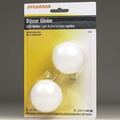 Picture of Light-Bulb 13622 Globe-Shape G-16½ WH Globe