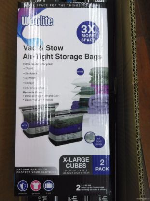Picture of 2pc Cube X-large Vacuum Storage 23.5" X 35" X 11"