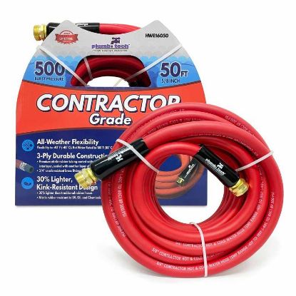 Picture of Rubber-hose Contractor-grade Hot-water 5/8" X 50'