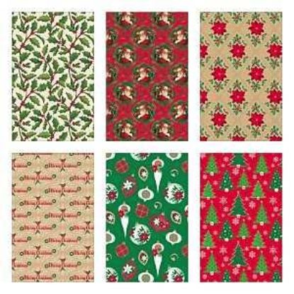 Picture of ™Santa's Forest™ Wrapping-Paper 40 Sq-ft L X 30 In W